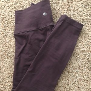 Dark purple Lululemon leggings (7/8 length)